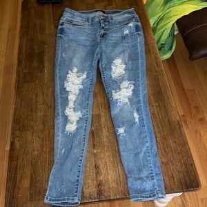 Judy Blue Distressed Super Skinny